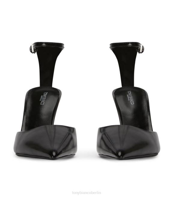niedrige Absätze| de Tony Bianco Frauen Bella Heels Schwarz hochglänzend 4624263
